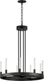 Maxim 16162CRBK Ovation Contemporary Black LED Ceiling Chandelier