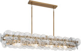 Maxim 21826TCWBR Loren Modern Weathered Brass Island Lighting