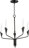 Maxim 24345BK Calyx Modern Black Mini Chandelier Lamp