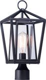 Maxim 3171CLBK Artisan Modern Black Exterior Post Lamp