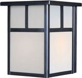 Maxim 4050WTBK Coldwater Contemporary Black Outdoor Wall Light Sconce