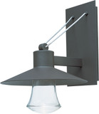 Maxim 54364CLABZ Civic Modern Architectural Bronze LED Exterior Wall Mounted Lamp