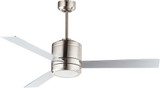 Maxim 88806SN Tanker Modern Satin Nickel LED 52" Ceiling Fan