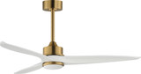 Maxim 88831NAB Woodwind Modern Natural Aged Brass LED 52" Ceiling Fan