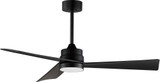 Maxim 88847WTBK Vortex Modern Black LED 52" Home Ceiling Fan
