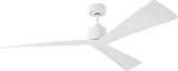 Visual Comfort Fan 3ADR60RZW Adler Modern Matte White 60" Home Ceiling Fan