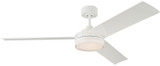 Visual Comfort Fan 3CQR56RZWD Cirque Matte White LED 56" Home Ceiling Fan
