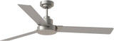 Generation Lighting 3JVR58BS Jovie Contemporary Brushed Steel 58" Home Ceiling Fan