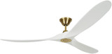 Visual Comfort Fan 3MAVR70RZWBBS Maverick Max Modern Burnished Brass 70" Ceiling Fan