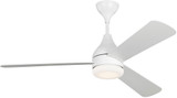 Visual Comfort Fan 3STMSM52RZWD Streaming Smart Matte White LED 52" Home Ceiling Fan