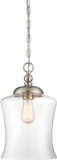 Meridian M70019BN Brushed Nickel Mini Hanging Lamp