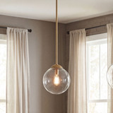 Meridian M70067NB Modern Natural Brass Mini Pendant Lighting