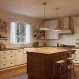 Meridian M7021PN Polished Nickel Hanging Pendant Lighting