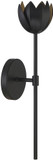 Meridian M90081MBK Contemporary Matte Black Light Sconce