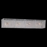 Metropolitan N2734-598 Saybrook Modern Catalina Silver 4-Light Vanity Lighting Fixture