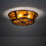 Meyda Custom 107593 Cowboy Rustic Rust Ceiling Lighting Fixture