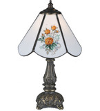 Meyda Lighting 107812 Rose Bouquet Traditional Lighting Table Lamp