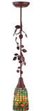 Meyda Custom 109960 Tiffany Acorn 5 Inch Diameter Mini Pendant Light Fixture