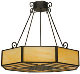Meyda Custom 123526 Lakeside Timeless Bronze Hanging Lamp