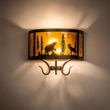 Meyda Custom 126762 Wildlife at Pine Lake Wall Lighting