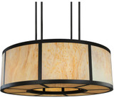 Meyda Custom 133457 Cilindro Vicksburg Large 72 Inch Diameter Semi Flush Ceiling Light