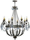Meyda Custom 143218 Antonia Traditional Custom Lighting Chandelier