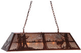 Meyda Custom 144031 Deer Hunter Country Kitchen Island Light Fixture