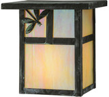 Meyda Custom 146705 Hyde Park Rustic Verdigris Wall Sconce Lighting