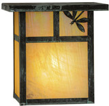 Meyda Custom 146928 Hyde Park T Mission Bai Verd Wall Lighting Fixture