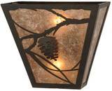 Meyda Custom 147248 Whispering Pines Rustic Wall Lighting