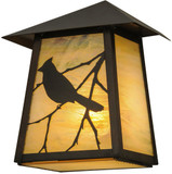 Meyda Custom 150382 Stillwater Rustic Craftsman Brown Lighting Sconce