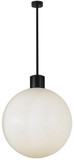 Meyda Custom 152587 Bola Modern Black Fluorescent Lighting Pendant