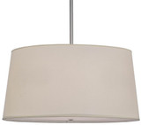 Meyda Custom 154147 Cilindro Tapered Brushed Nickel Pendant Lamp