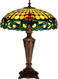Meyda Lighting 15707 Studio Classics Duffner and Kimberly Colonial Tiffany Table Lamp