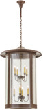 Meyda Custom 157230 Fulton Prime Cafe Noir / Clear Seedy Foyer Lighting