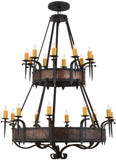 Meyda Custom 158265 Costello Costello Black Hanging Chandelier