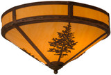 Meyda Custom 158930 Tamarack Rustic Hammered Vintage Copper Overhead Lighting Fixture