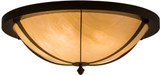 Meyda Custom 161900 Dominga Timeless Bronze/Honey Onyx Acrylic Flush Lighting