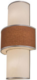 Meyda Custom 163814 Jayne Contemporary Nickel Light Sconce