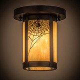 Meyda Custom 166029 Fulton Craftsman Brown Outdoor Overhead Lighting