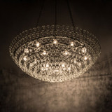 Meyda Custom 174096 Isabella Contemporary Pewter Lighting Pendant