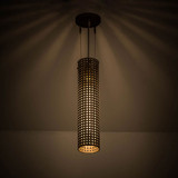 Meyda Custom 174189 Cilindro Matriz Contemporary Ombre Lavato Mini Pendant Light Fixture