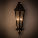 Meyda Custom 181916 Millesime Traditional Blackwash Outdoor Lighting Sconce