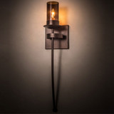 Meyda Custom 183448 Bechar Mahogany Bronze Wall Lamp