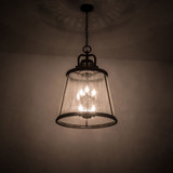 Meyda Custom 187844 Steadman Old Wrought Iron Drop Lighting Fixture