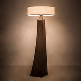 Meyda Custom 188898 Sophia Brown Floor Lamp