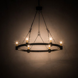 Meyda Custom 190565 Kenosha Bronze Chandelier Light