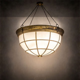 Meyda Custom 191820 Kahe Brass Tint Lighting Pendant