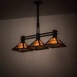 Meyda Custom 197074 T Mission Mission Oil Rubbed Bronze Island Lighting