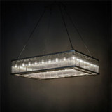 Meyda Custom 199733 Marquee Chrome Kitchen Island Light Fixture